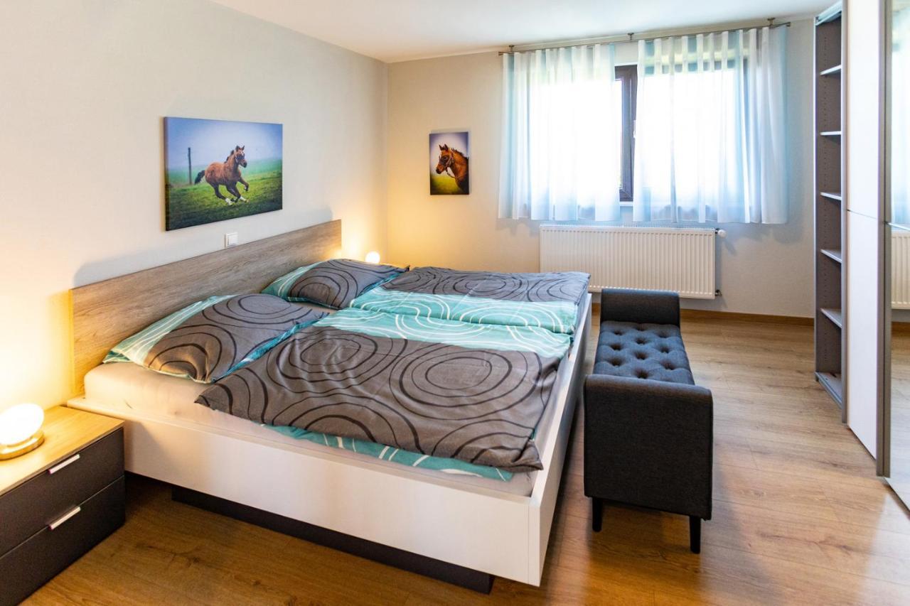 Pferdehof Bischof Apartment Wertheim Bagian luar foto
